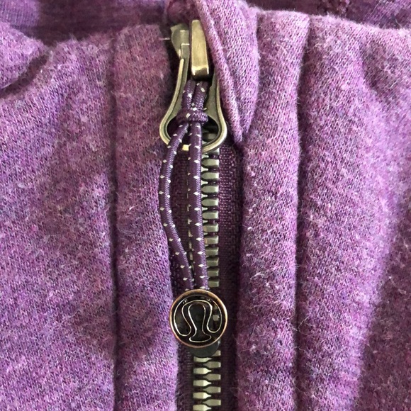 Lululemon Plum Hoodie Full Zip - Picture 2 of 6